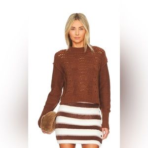 Bell Song Pullover in Chocolate Swirl